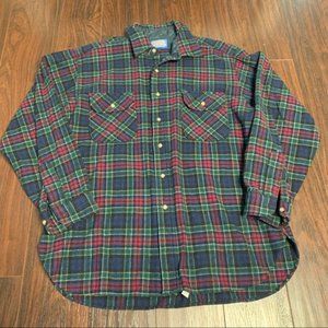 Vintage Pendleton ALLISON Tartan Wool Shirt XL